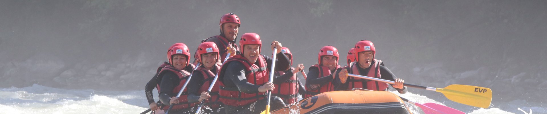 rafting sur la Durance
