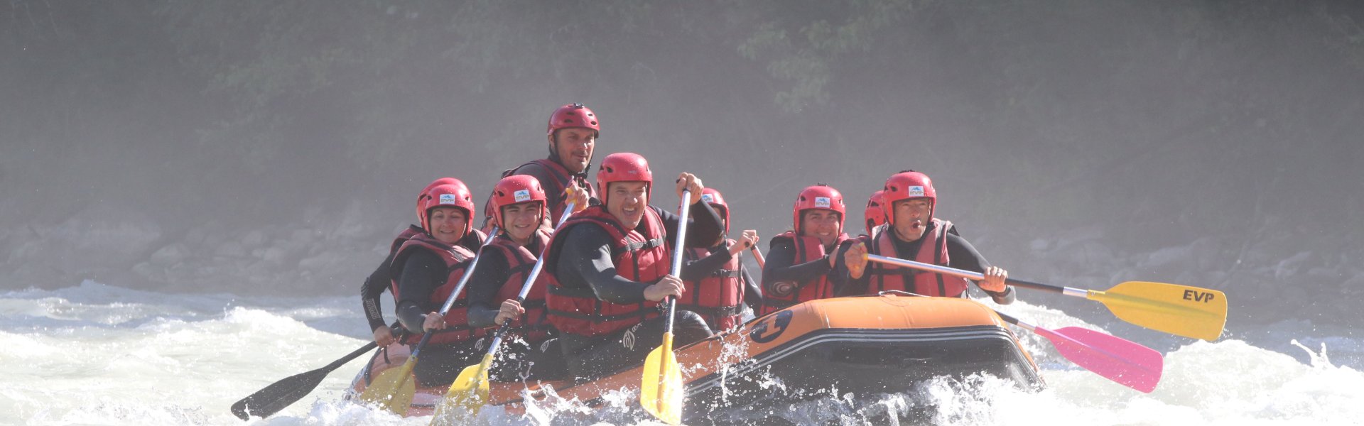 rafting sur la Durance