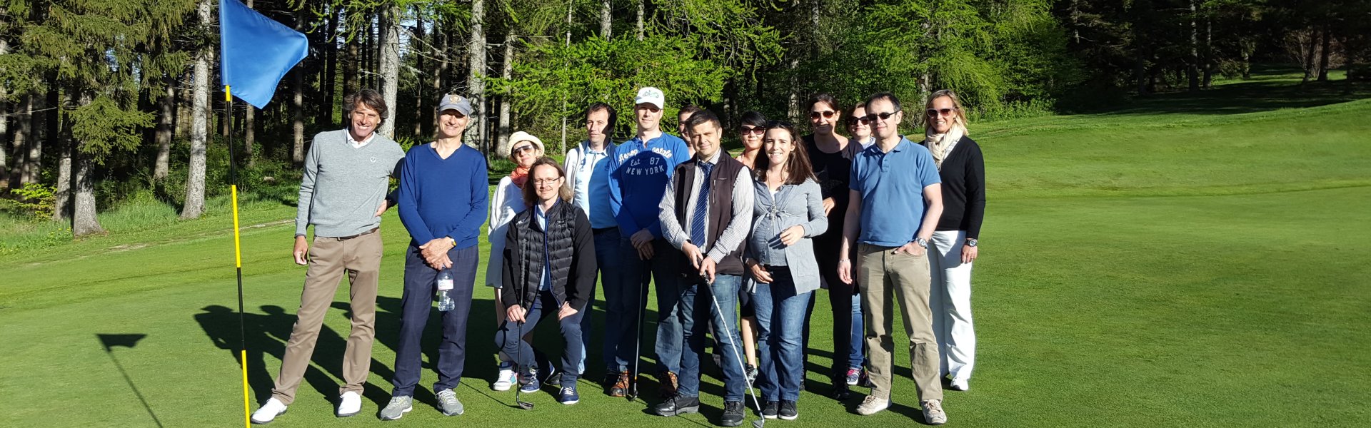 Journée de travail et initiation au golf