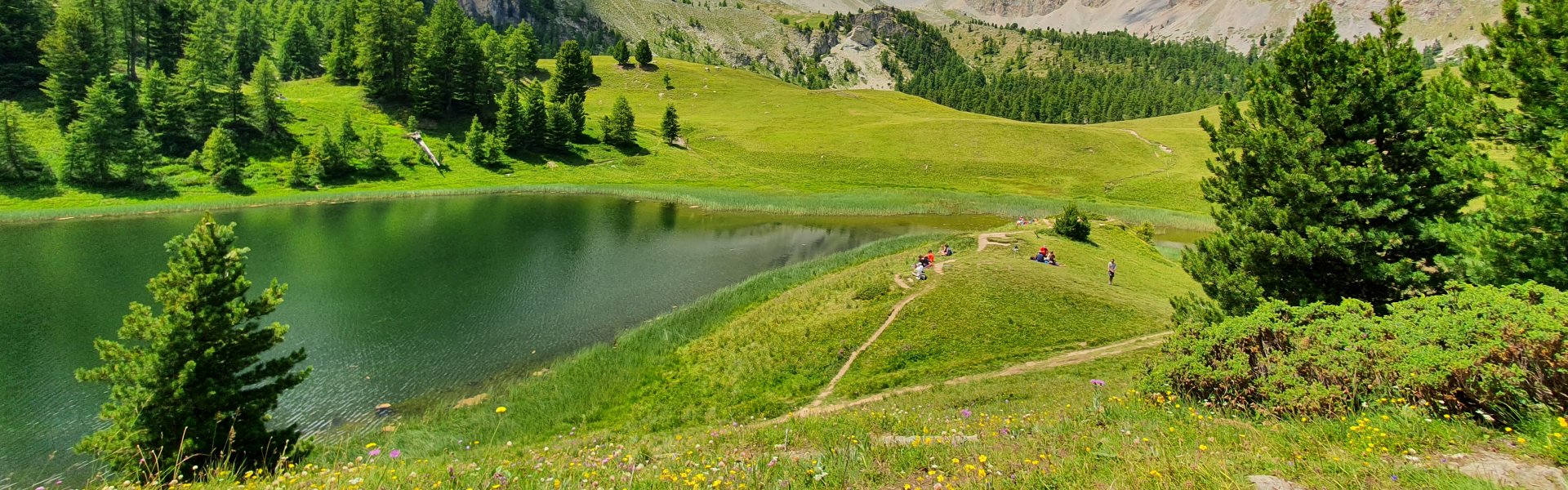 Randonnée lac miroir et saint anne dans le Queyras