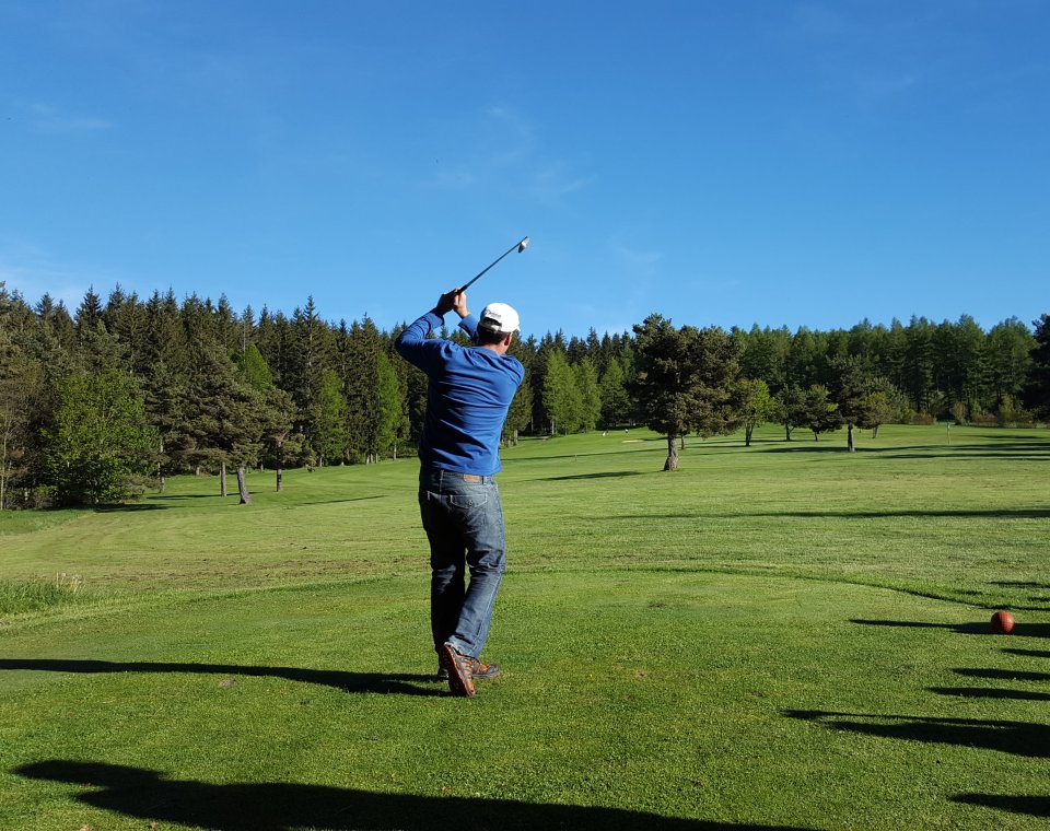 Journée de travail et initiation au golf