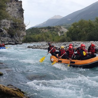 rafting sur rivière