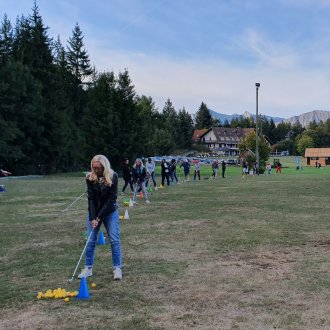 Journée de travail et initiation au golf