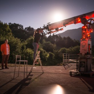 Observatoire des étoiles aux baronnies provençales dans les Hautes-Alpes
