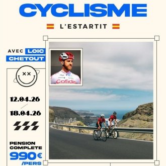 séjour vélo estartit avec Loic CHETOUT