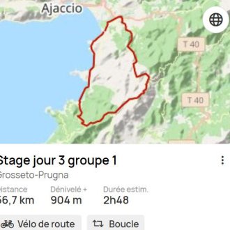 séjour corse du 17 au 24 octobre