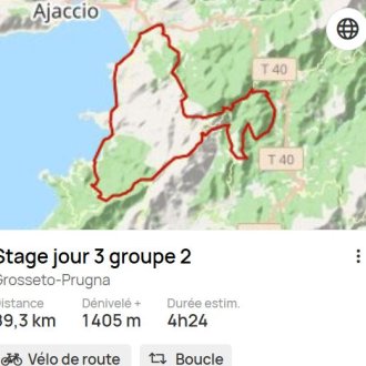 séjour corse du 17 au 24 octobre