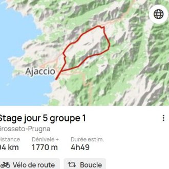 séjour corse du 17 au 24 octobre