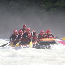 rafting sur la Durance